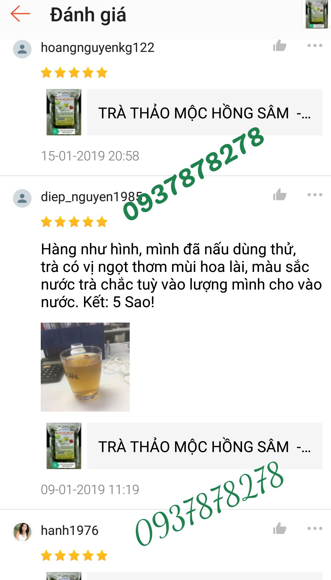 [HCM] Trà giảm cân tự nhiên