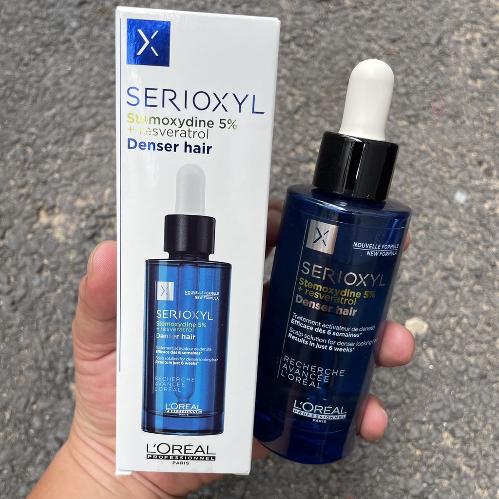 Tinh chất mọc tóc gia tăng 1700 sợi trong 3 tháng serioxyl denser hair 90ml