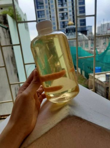 Dầu dừa nấu thủ công thơm lừng bao test (HSD 2 năm) 1000ml