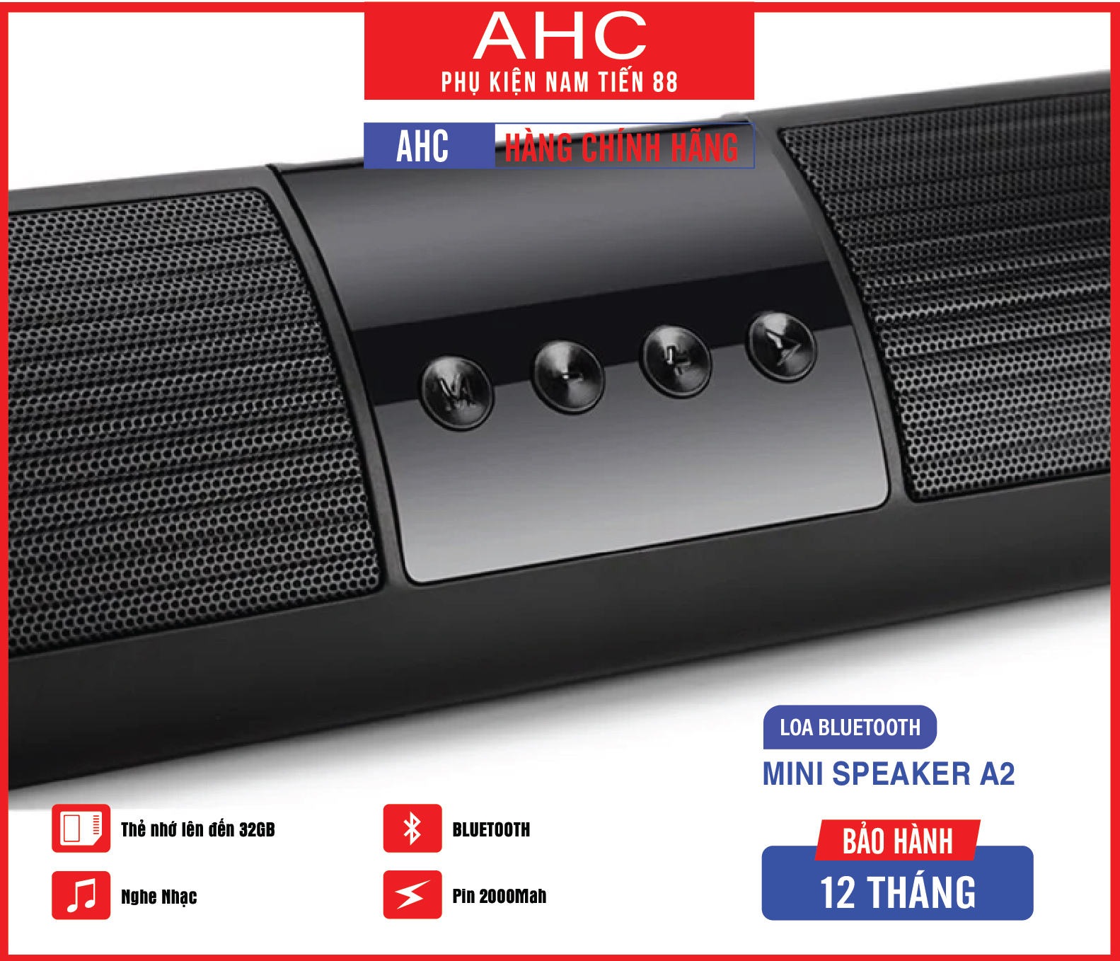 Loa Nghe Nhạc Bluetooth Mini Speaker A2