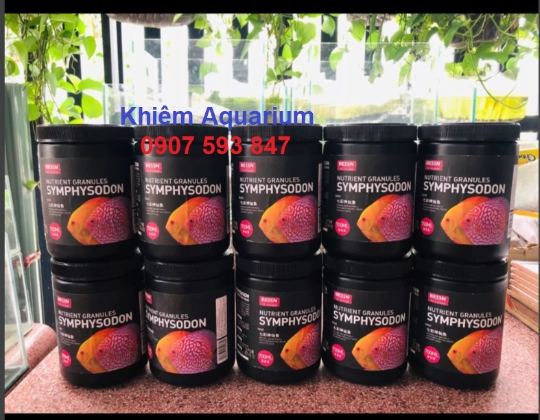 Thức ăn cá dĩa giúp cá dĩa lên màu BESSN 260gr