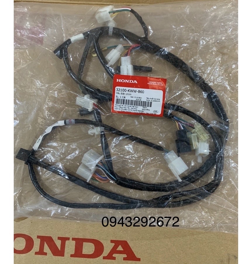 Bộ Dây Điện Rsx 110, Ws 110 (2009, 2012) Honda ( 32100KWWB60 )