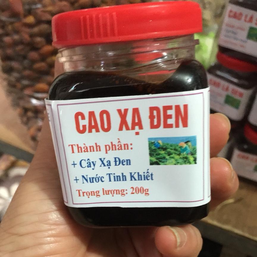 hộp 200g cao xạ đen như hình