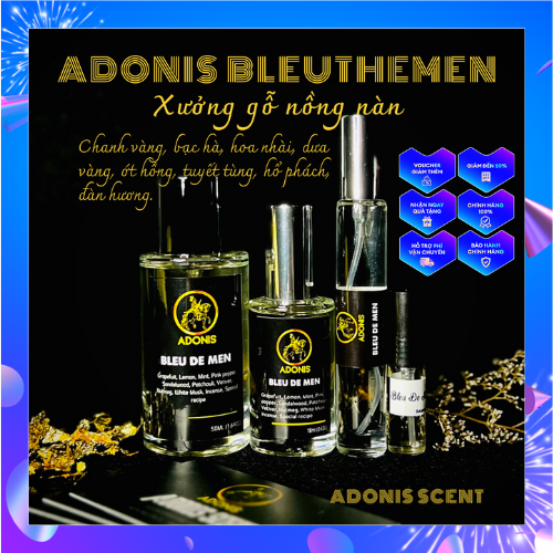 Nước hoa Adonis Bleu De Men – Lịch lãm và cuốn hút