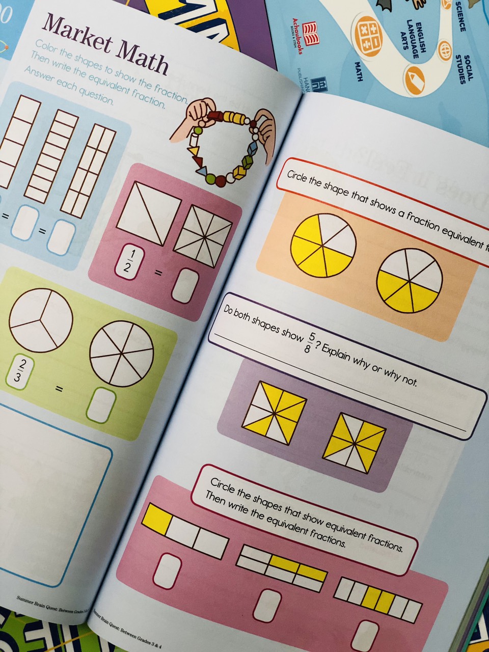sách Summer Brain Quest 3&4 - Á Châu Books ( 8 - 9 tuổi )