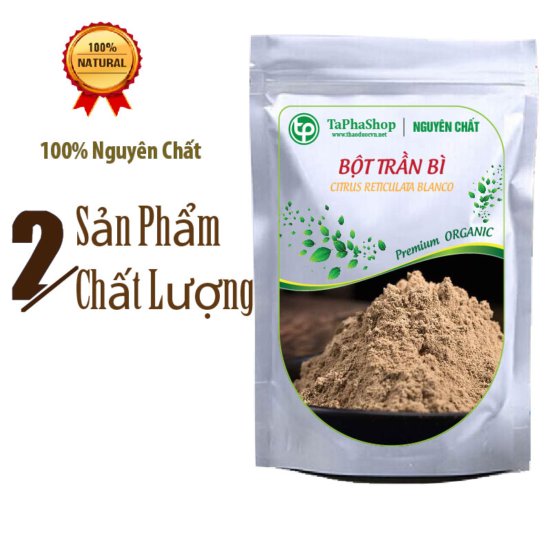 [High Quality Company Product] Pure Tran Bi Powder 200g - Tan Phat Herbal - Specialized for Making Tea