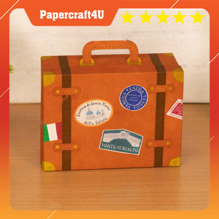 Mô hình giấy 3D Kiến trúc Vali Venice