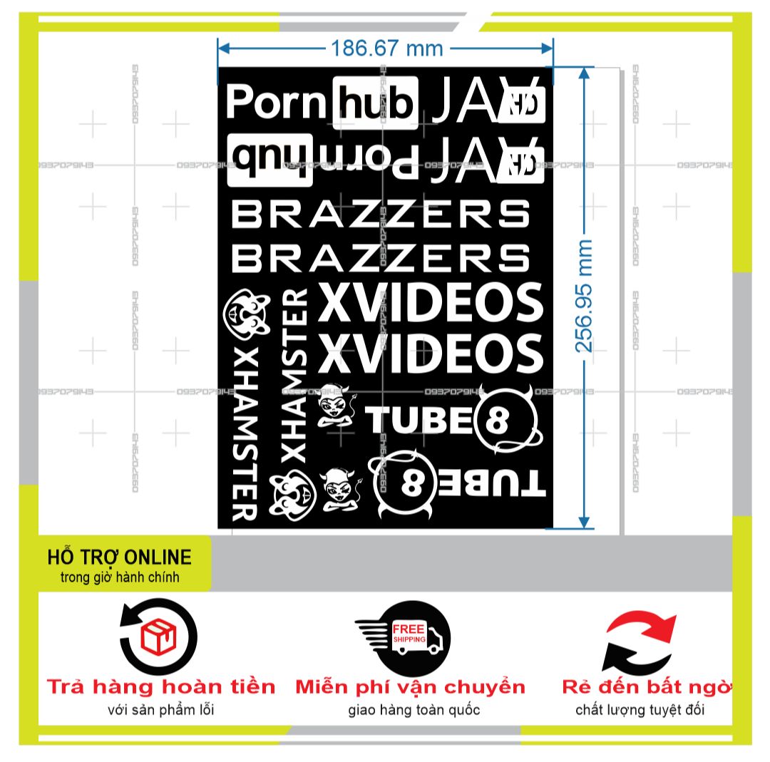LOGO STICKER DÁN XE MÁY M68