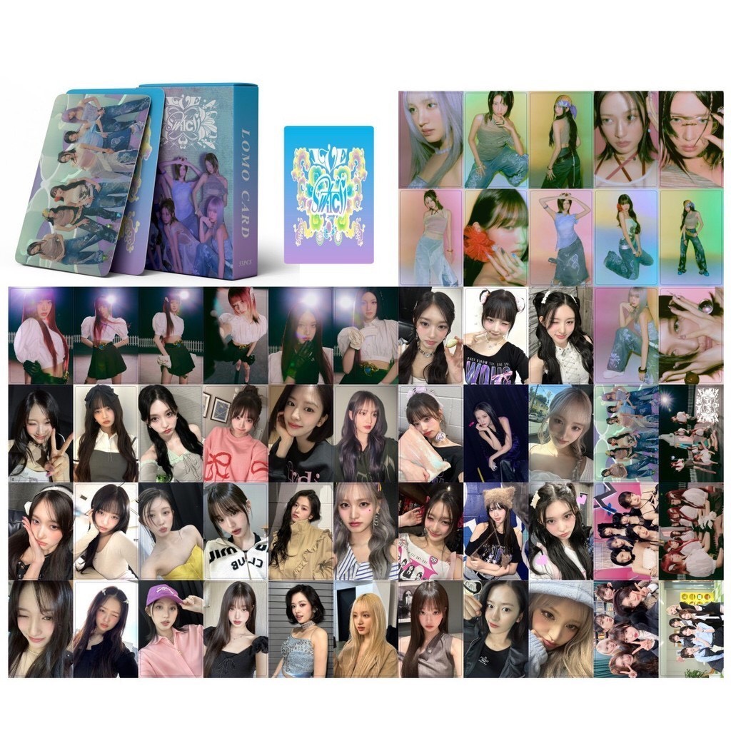Set 55 lomo card ive- heya 2024