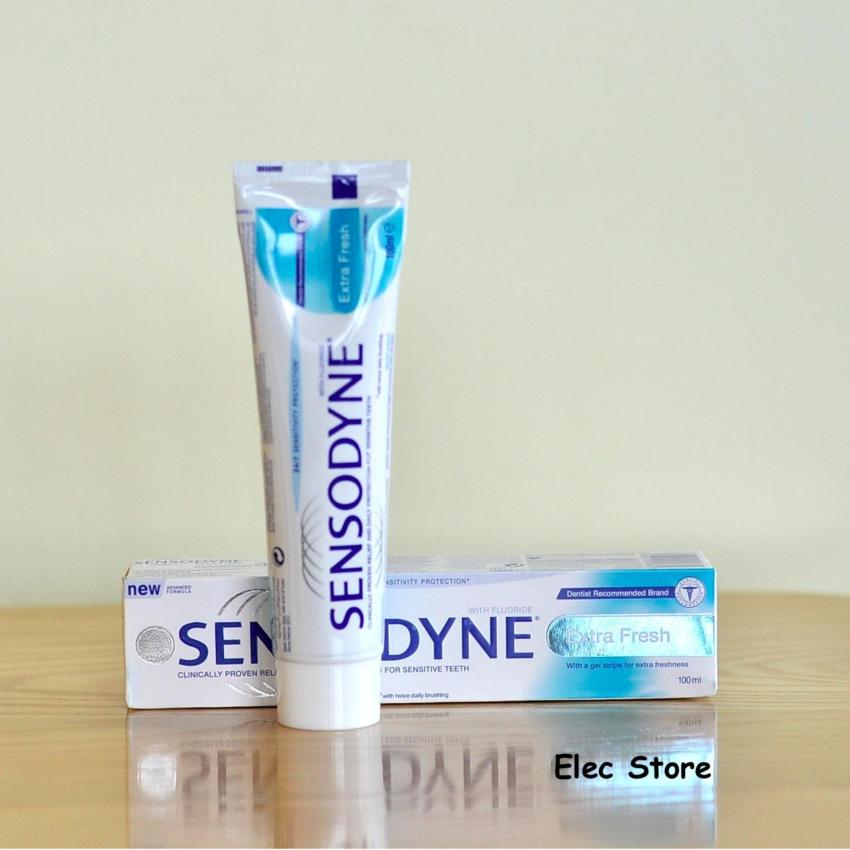 Combo 6 Tuýp Kem Đánh Răng Sensodyne 100g Extra Fresh Thái Lan