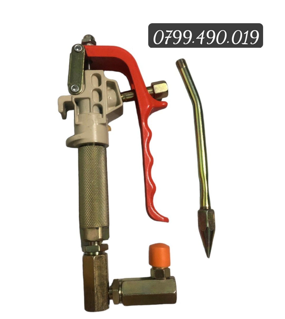 Tay bơm mỡ bò khí nén , bơm mỡ cho thùng bơm mỡ lớn
