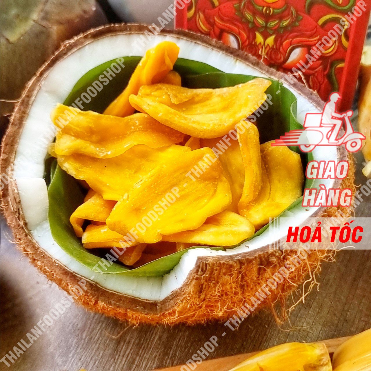 Mít Sấy Dẻo Không Đường Lon 300Gram
