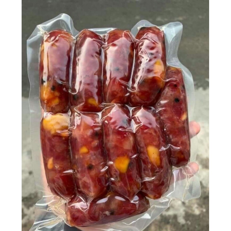 500Gram Lạp xưởng Tươi Cai Lậy Trứng Muối