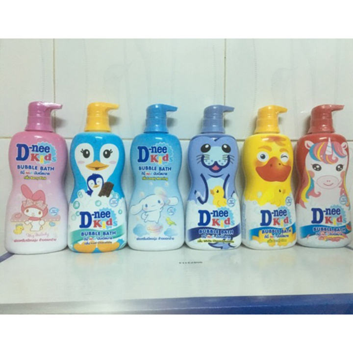 [HCM]Sữa Tắm Gội Dnee Kids hình thú 400ml Thái Lan
