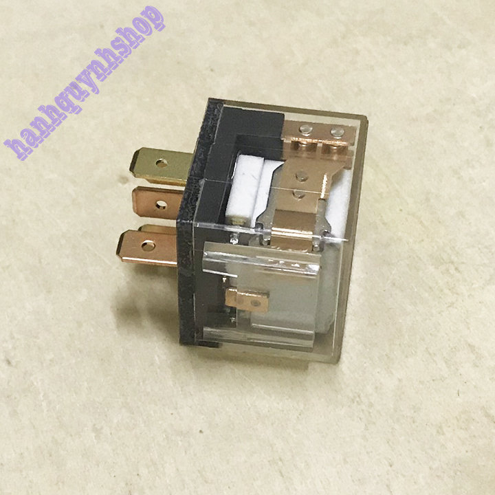 Rơ Le 4 Chân 24V 80A Nhựa Trong