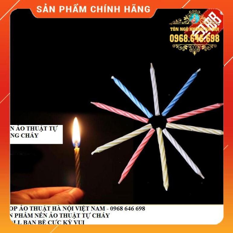 nến ảo thuật tự cháy