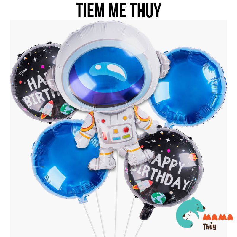 Tiem me Thuy - Bóng phi hành gia trang trí sinh nhật