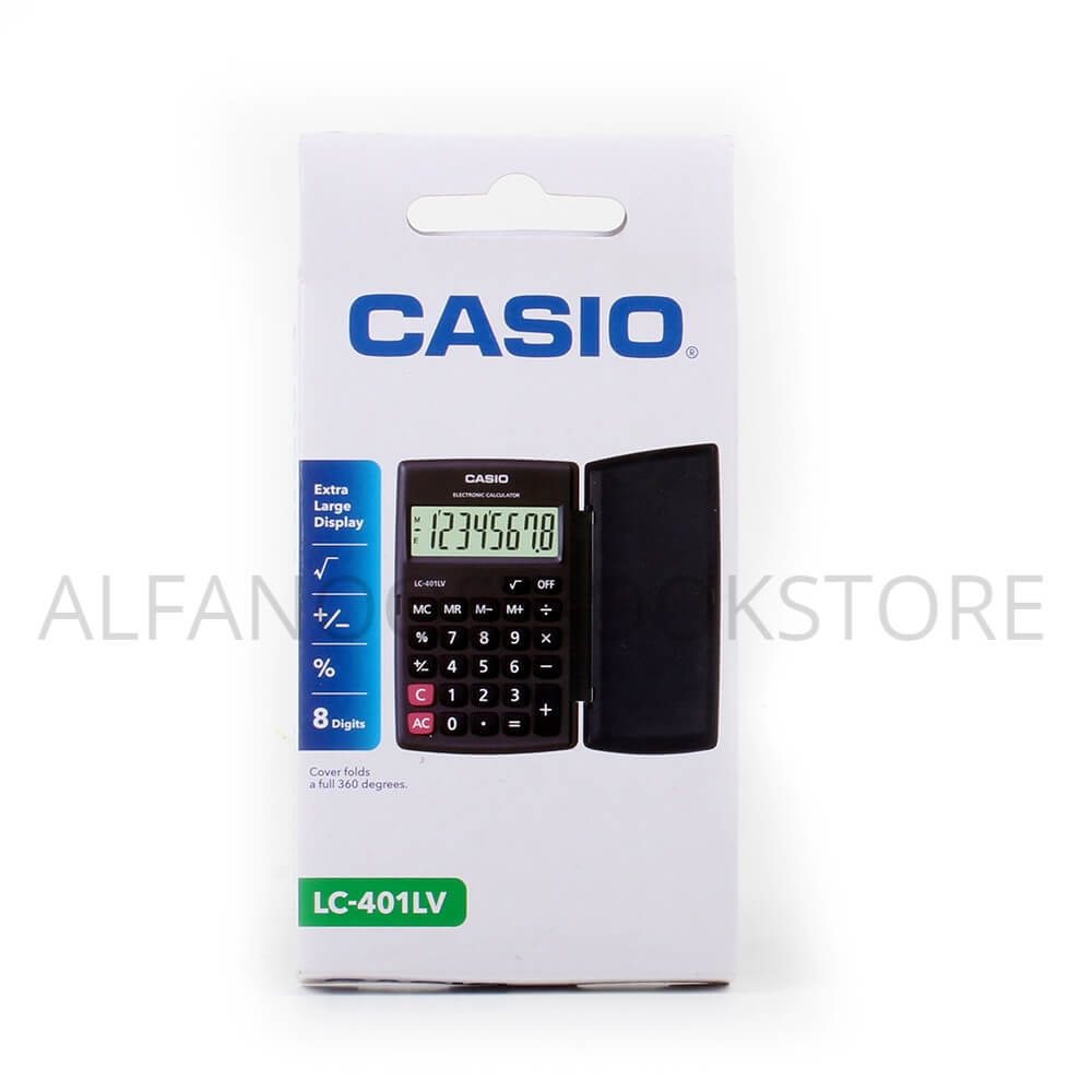 [HCM]Máy tính bỏ túi Casio LC-401LV (Xám)