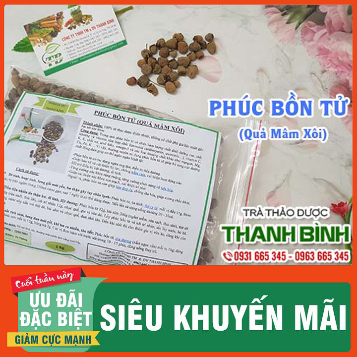 Phúc bồn tử khô 100g - hàng công ty giá tốt