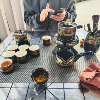 High Quality Tea Pot and Grinder Set