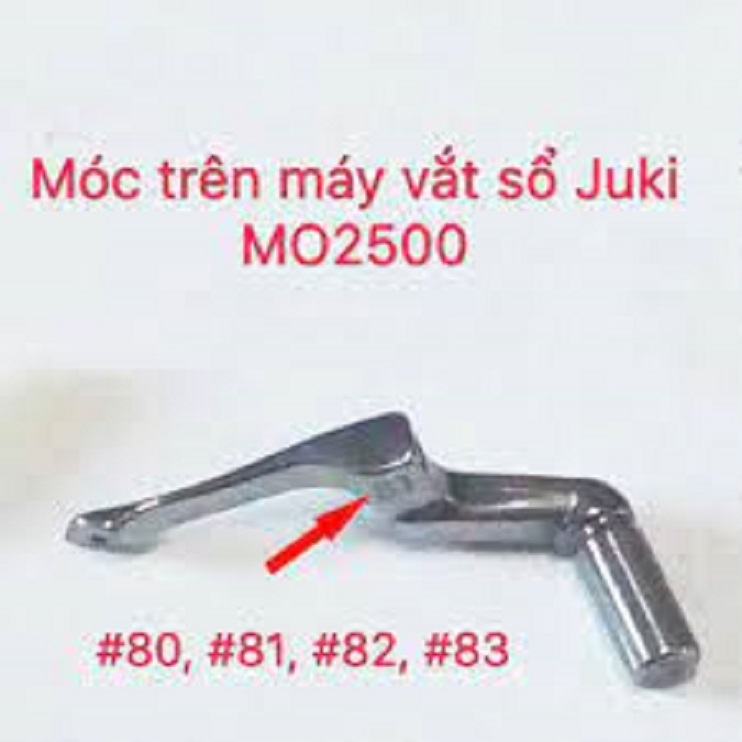Móc trên máy vắt sổ juki 2500