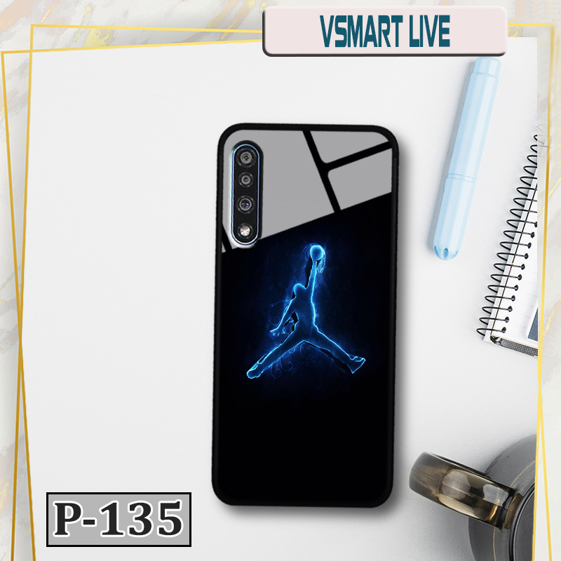 Ốp điện thoại VSMART LIVE - lưng kính in hình 3D