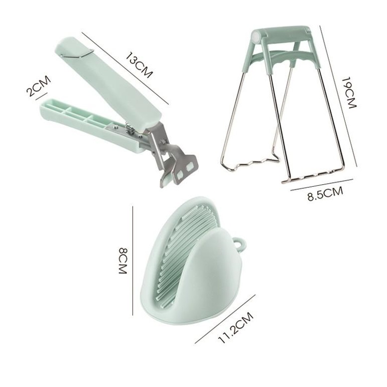 Bộ dụng cụ kẹp gắp đồ nóng thông minh(set 4 món)