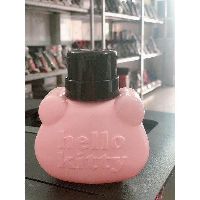[HCM]LỌ ĐỰNG CỒN/ ACETONE 250ml HELLO KITTY