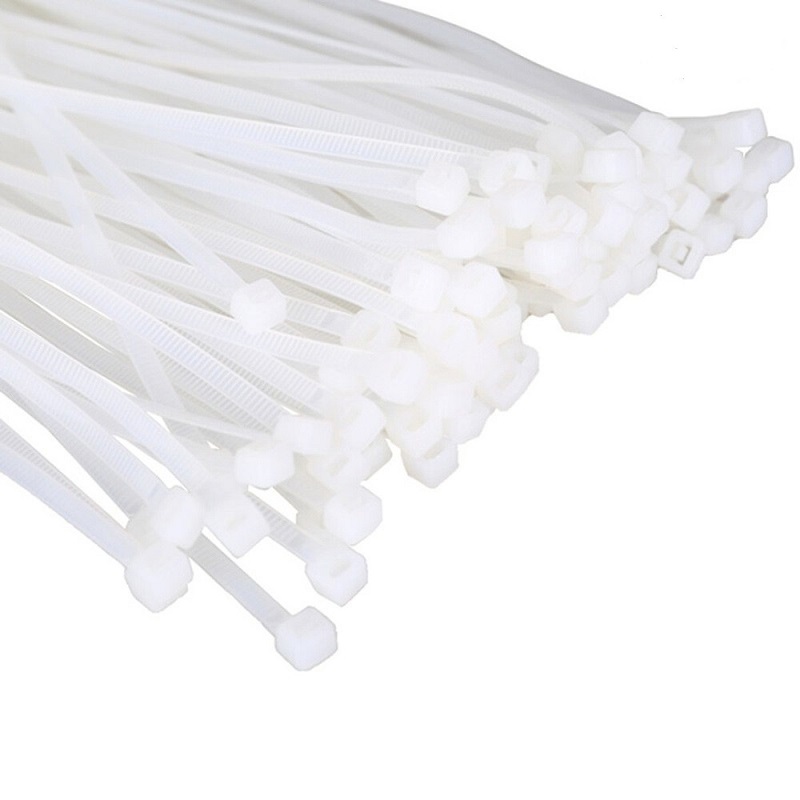 Dây rút nhựa trắng Full Size (bịch 100 sợi)