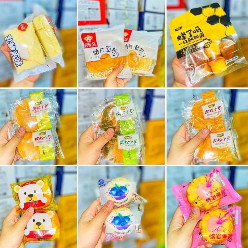 [Combo 1kg] Bánh Mix Đài Loan