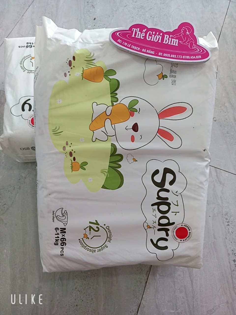 Bỉm/Tả SUPDRY Cao Cấp Nội Địa Trung
