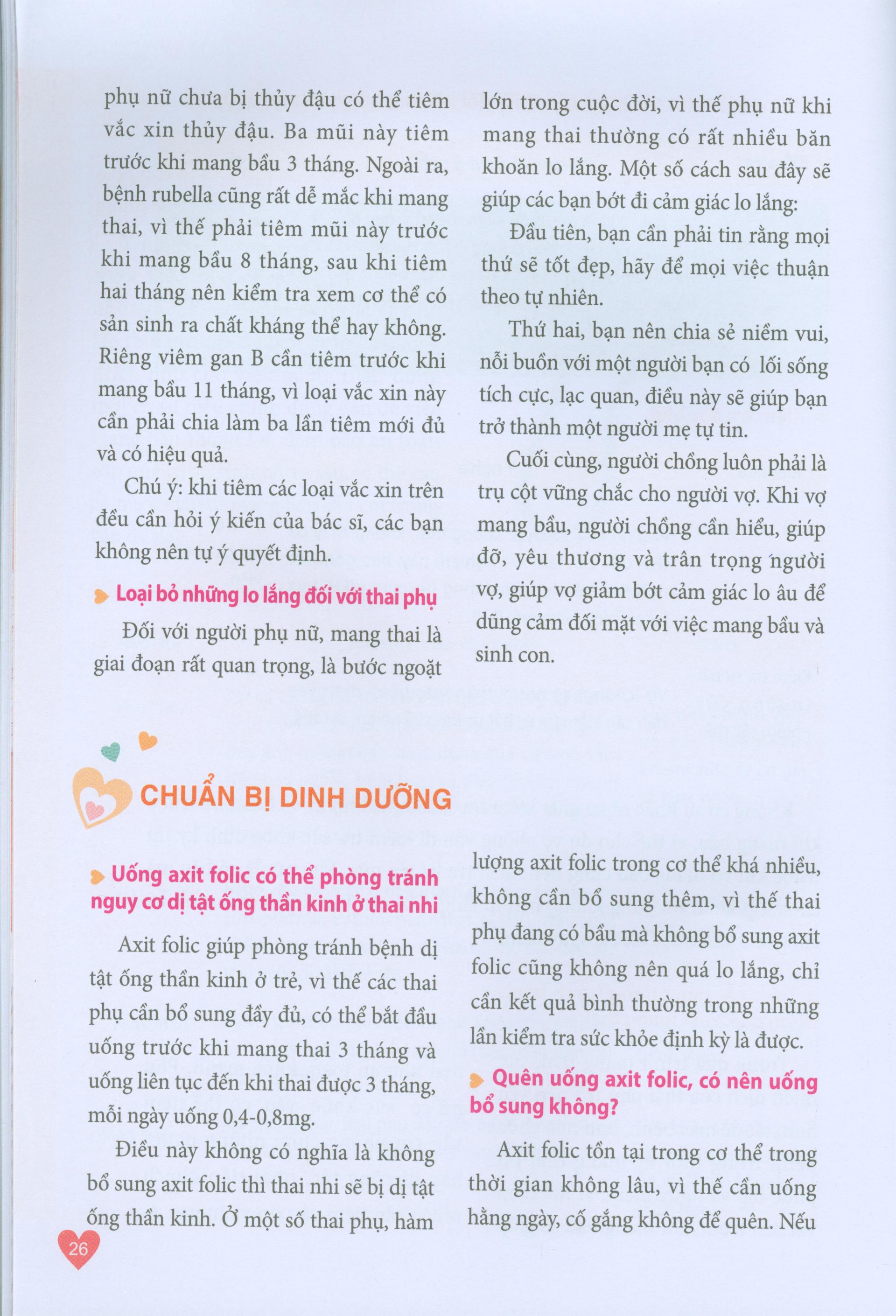 Bách Khoa Thai Nghén, Sinh Nở Và Chăm Sóc Bé