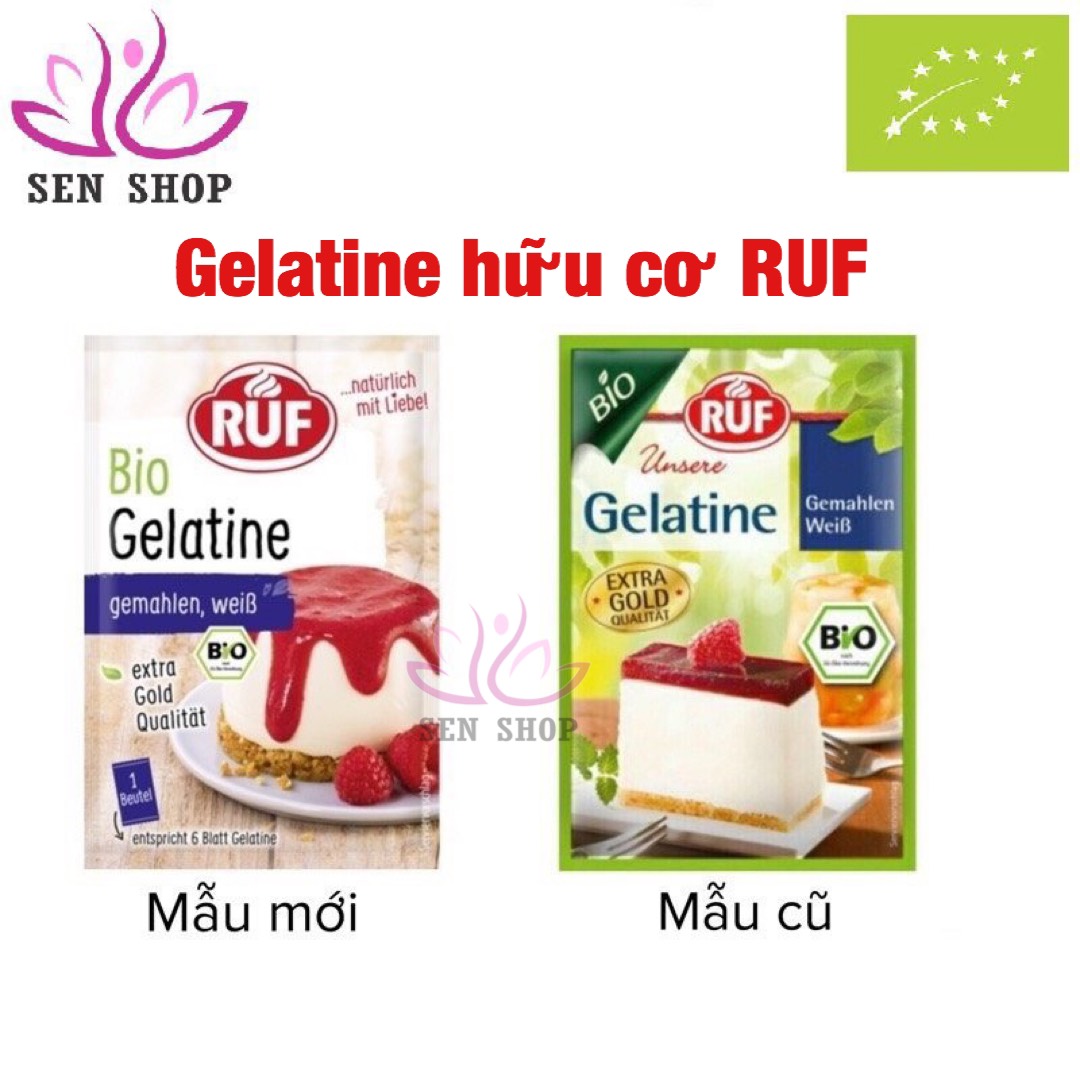 BỘT GELATINE HỮU CƠ RUF - Gelatin hữu cơ RUF