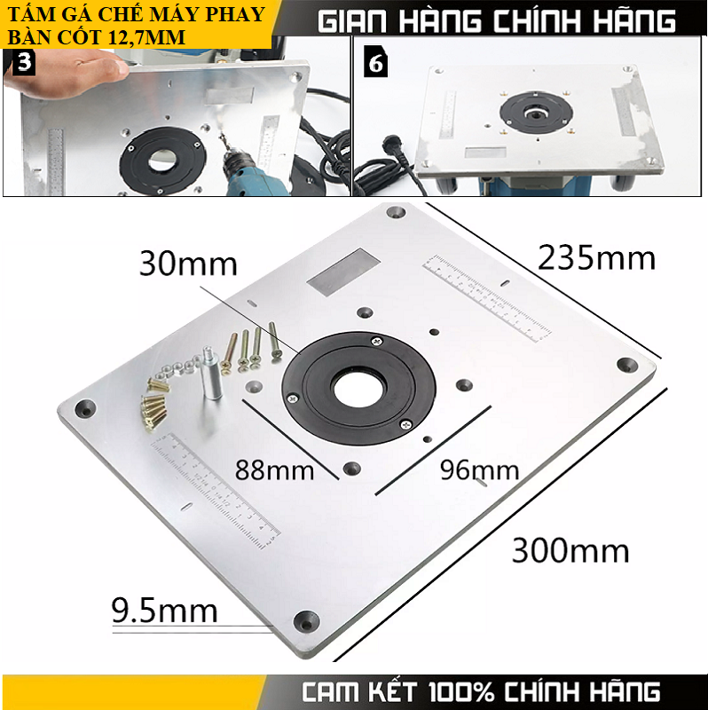 Bộ chế máy phay bàn