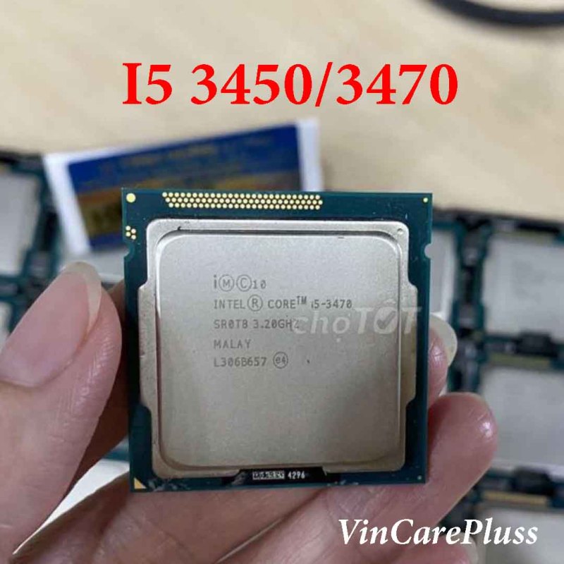 Bảng giá Chíp CPU Intel Core I5 3450 SK 1155 chạy tốt đa nhân dùng cho H61, B75, H65, H67 bảo hành 3 tháng Phong Vũ