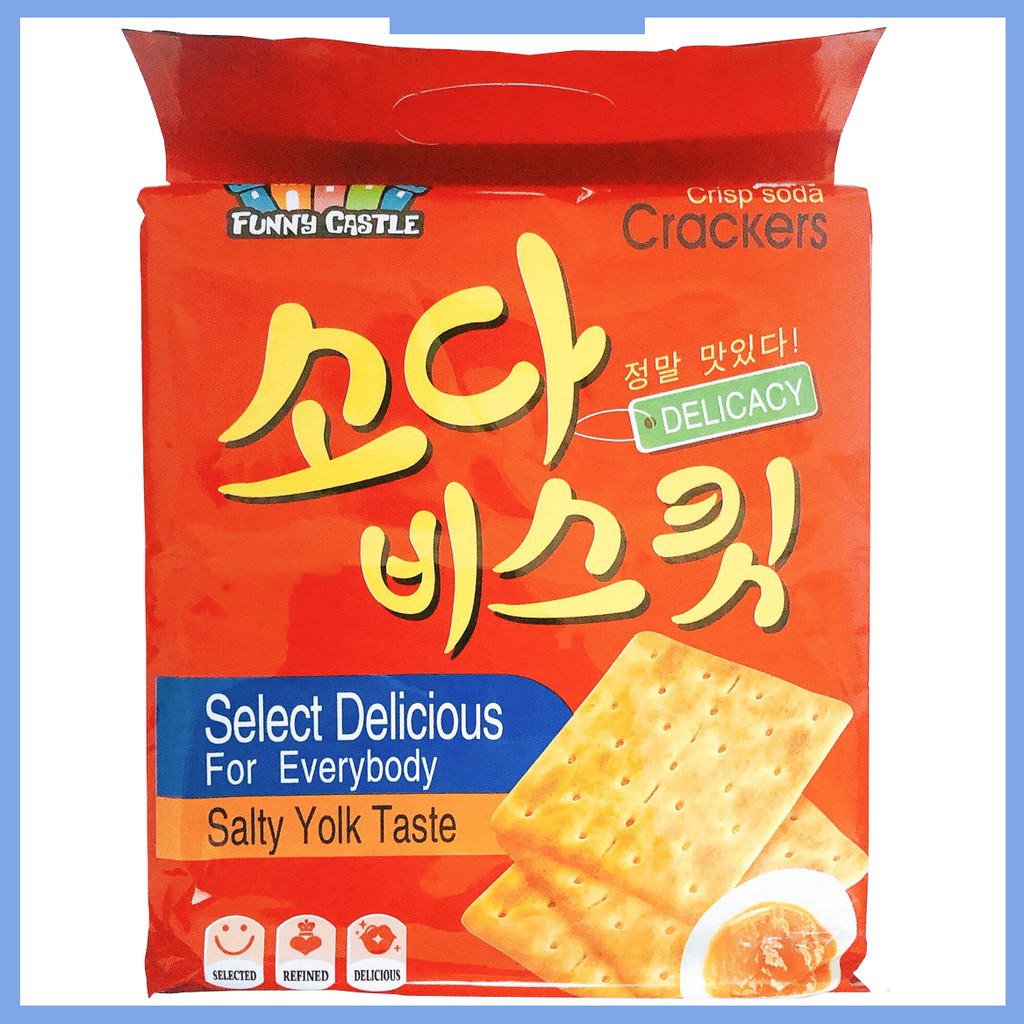 Bánh Quy Măn Ăn Kiêng Soda Crackers 400g