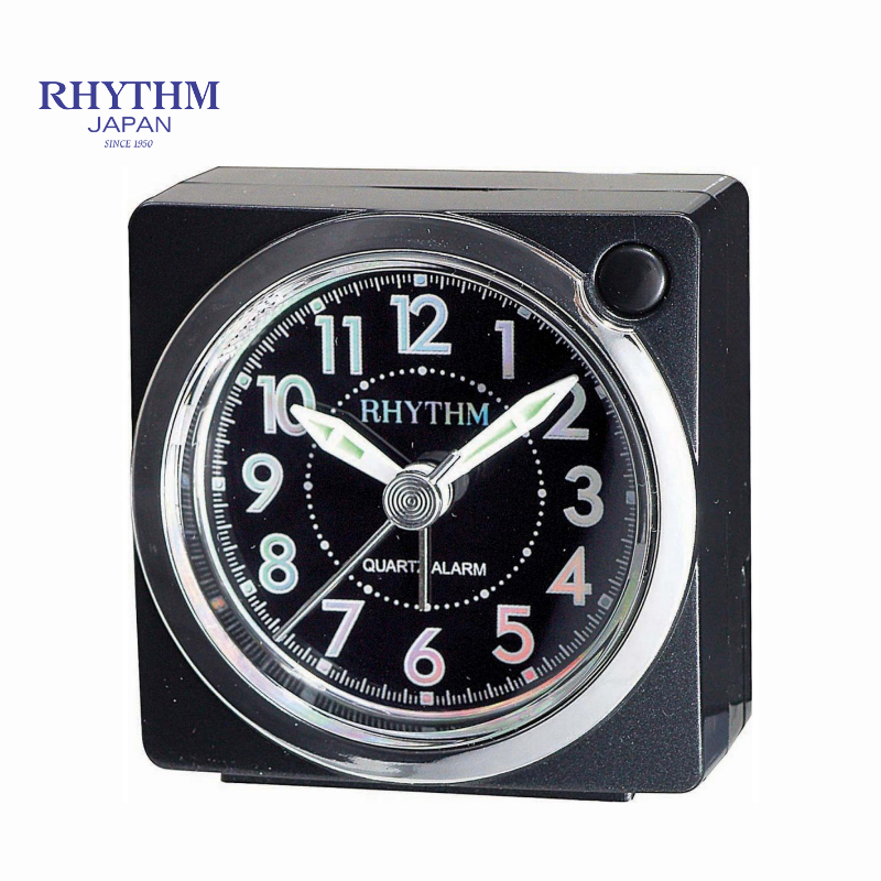 Đồng hồ báo thức Rhythm CRE820NR02 Value Added Beep Alarm Clocks (Đen)
