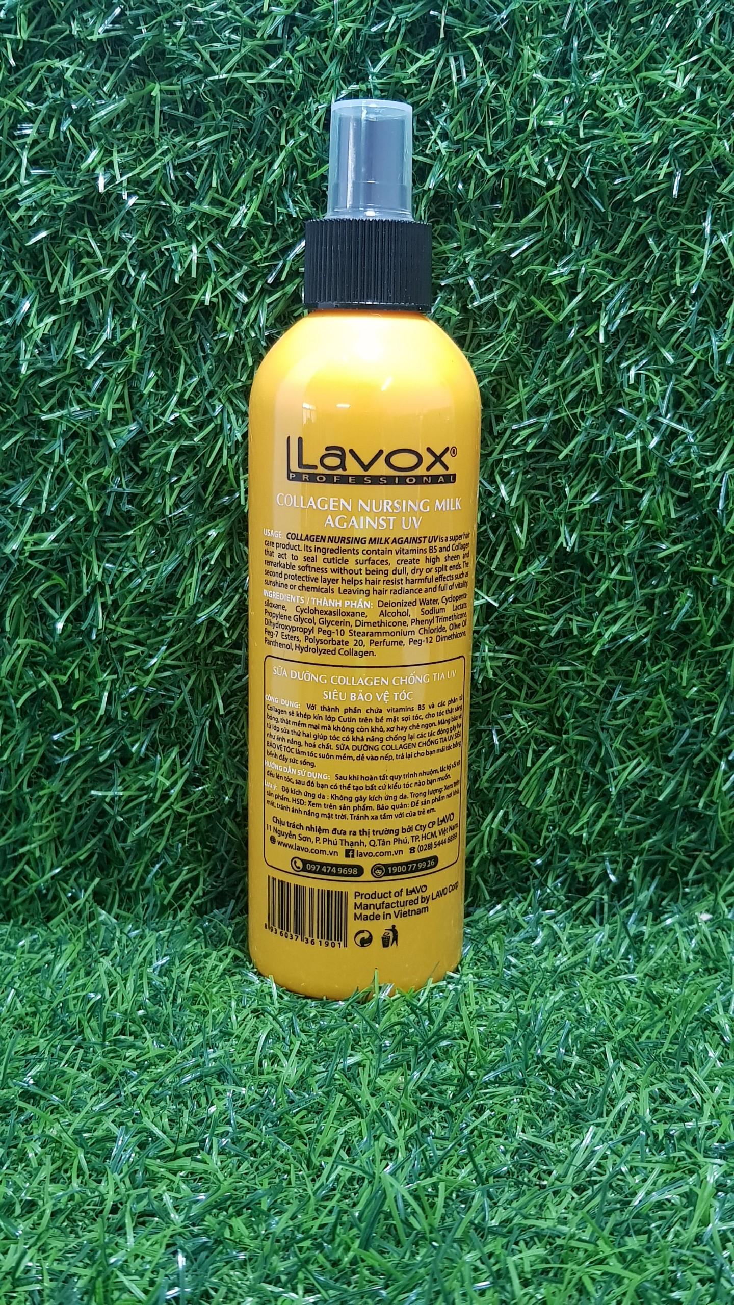 [HCM]Sữa dưỡng tóc 2 lớp chống nhiệt Lavox 280ml