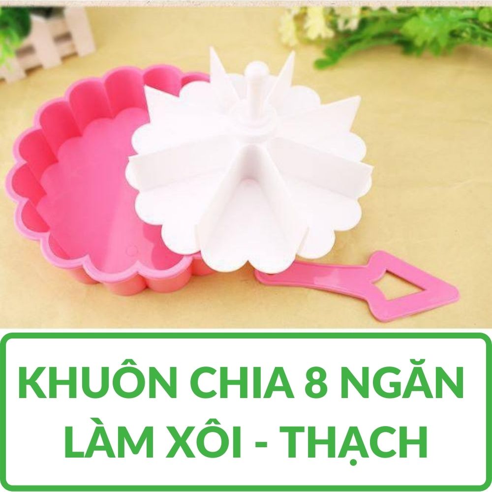Khuôn làm bánh trung thu hình tròn (6 khuôn)