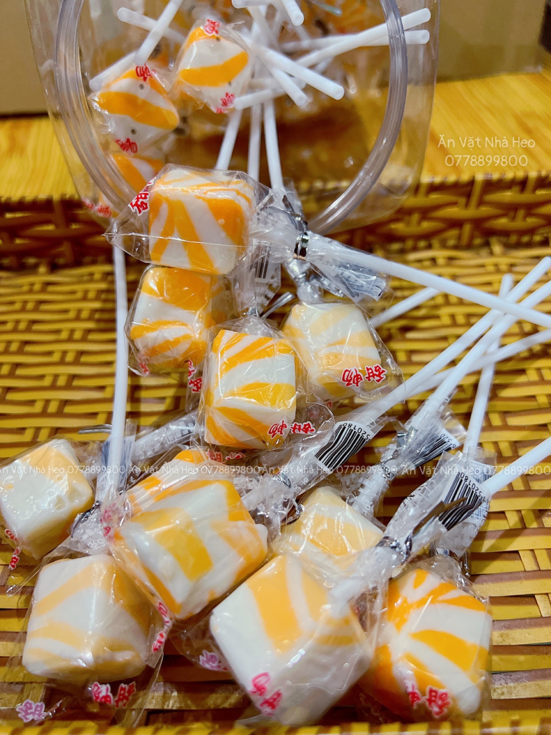 Lẻ 1 cây Kẹo Mút Mini Trái Cây Cho Bé [SIÊU XINH][SIÊU NGON]