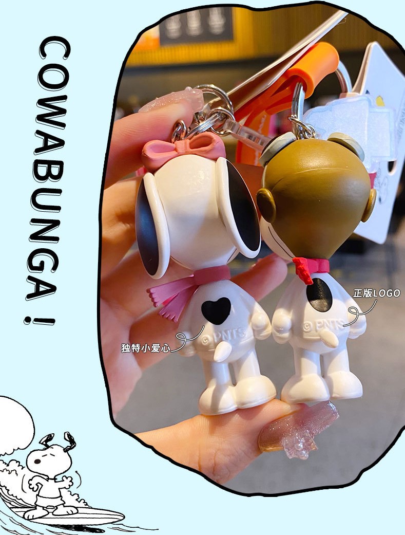Móc khóa Chó Snoopy CAO CẤP