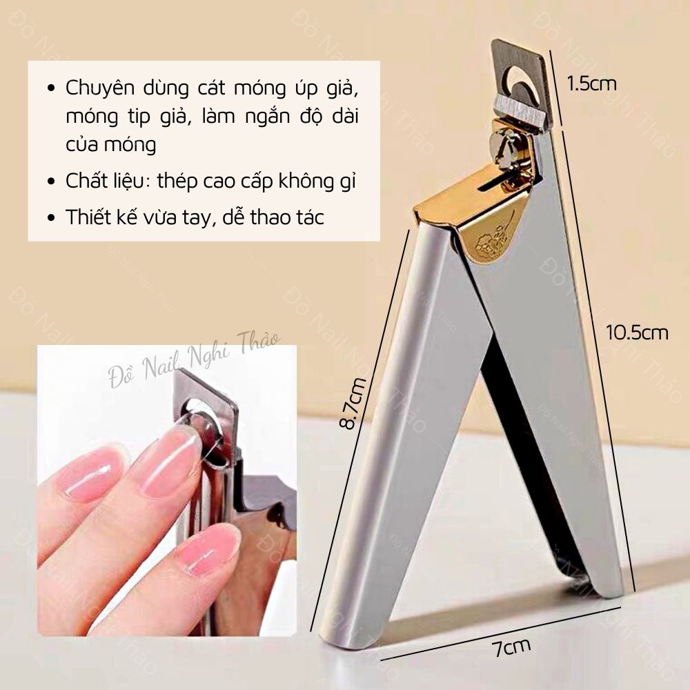 Kìm cắt móng giả inox