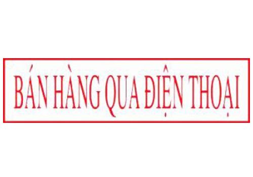 Con Dấu Bán Hàng Qua Điện Thoại [ Shiny Printer 14 x 38mm ]