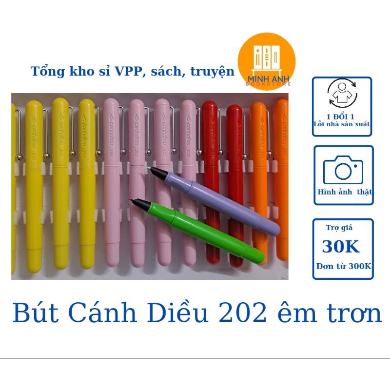 Bút CD 202 ngòi kín cho học sinh cấp 1