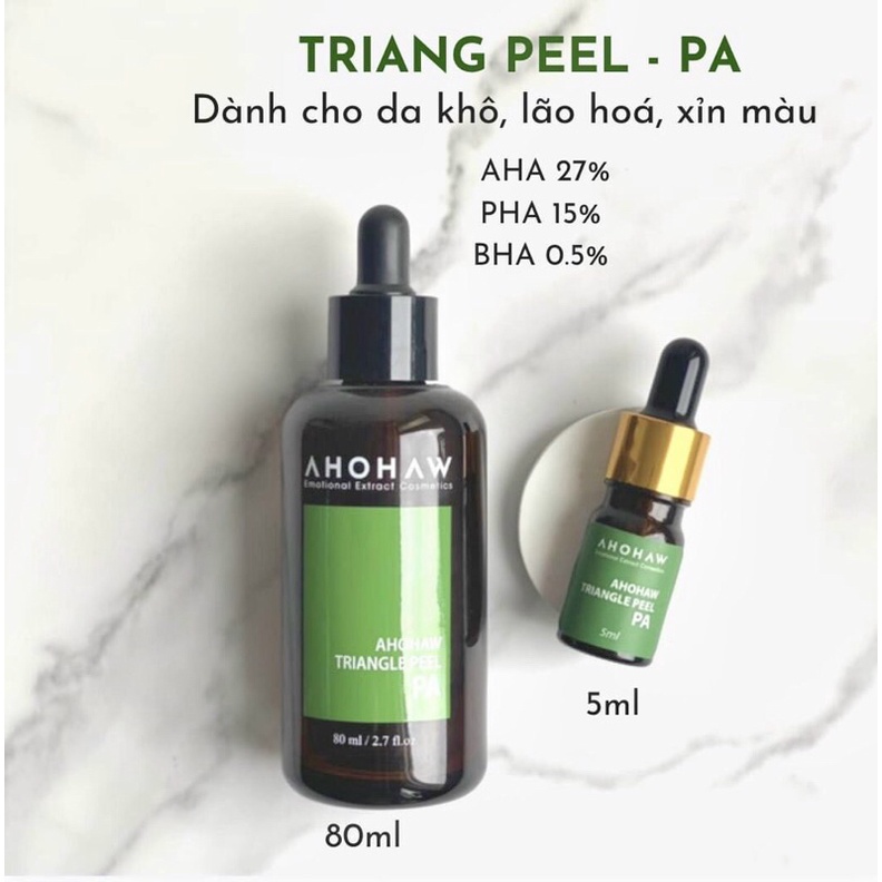 Tinh chất peel da Ahohaw Triangel Peel PA