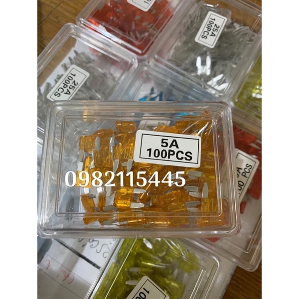 Cầu chì Xe máy 5a, 10a, 15a, 20a, 25a