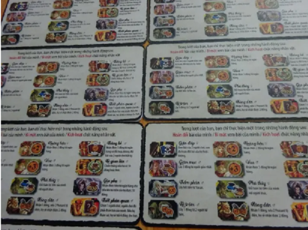 [HCM]TRÒ CHƠI BOARD GAME MASCARADE VIỆT HÓA - CƠ BẢN