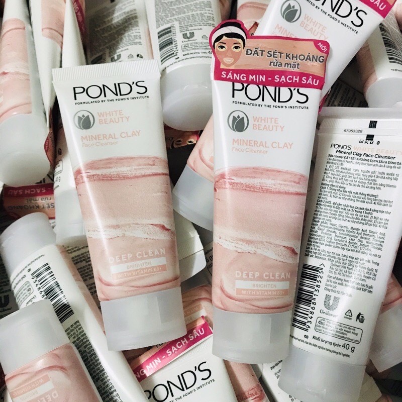 Combo 3 tuýp sữa rửa mặt Pond's 40gam/tuýp