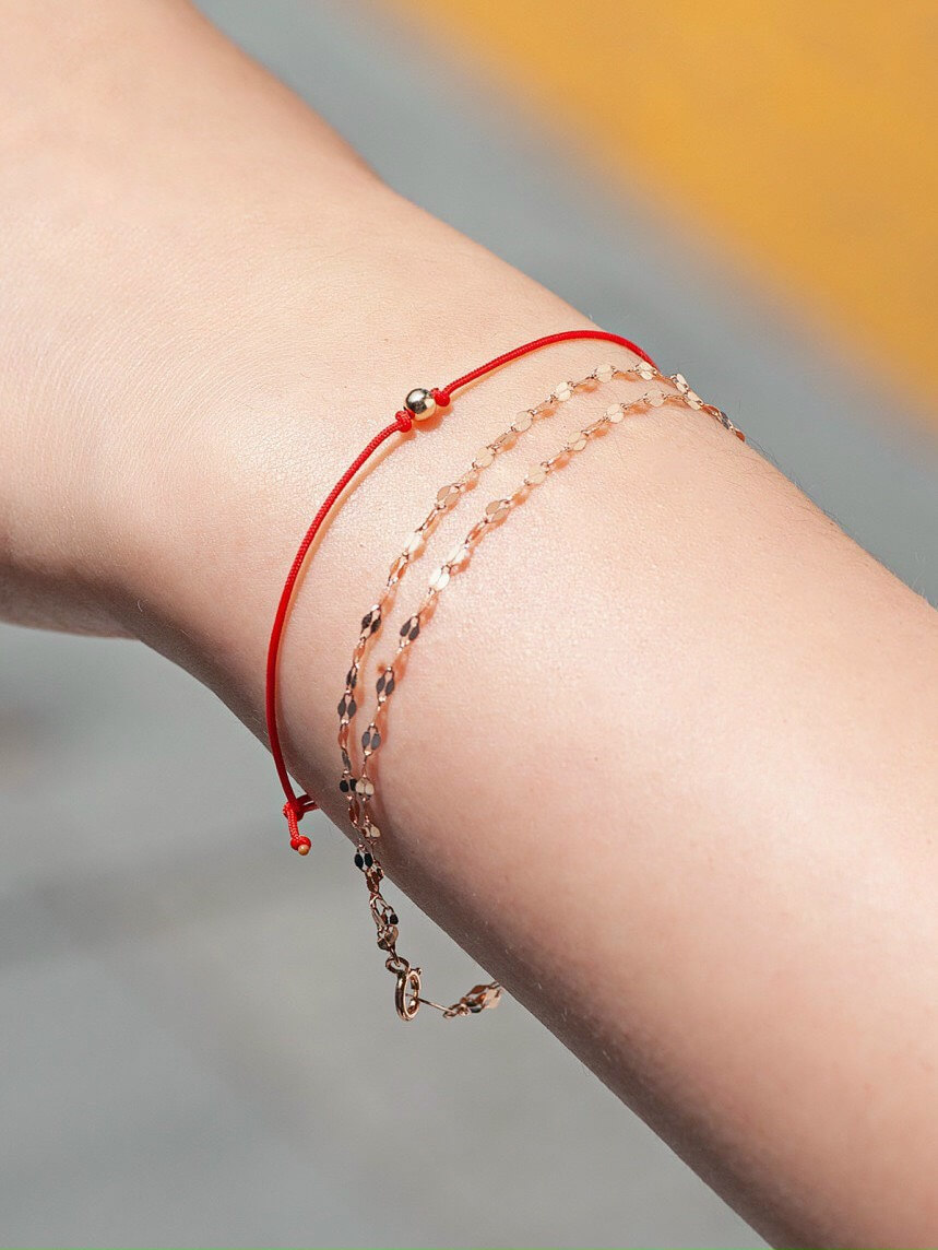 Lắc Tay Vàng 14K (2 vòng) - MOON Jewelry