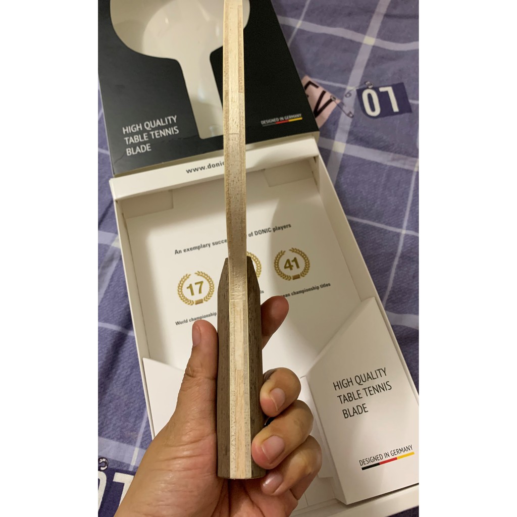 Cốt vợt bóng bàn donic cayman[tặng kèm keo sữa và viền vợt]